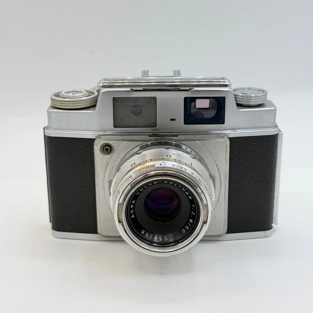 Agfa Ambi Silette 35mm Rangefinder Camera with Color-Solinar 50mm f2.8 Lens